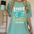 Lower Teacher's Salaries For Men Women Girls Kids Women's Comfort Colors T-Shirt Chalky Mint