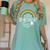 Luckiest Teacher Ever Rainbow- St Patricks Day Teacher Women's Comfort Colors T-Shirt Chalky Mint Luckiest Teacher Ever Rainbow- St Patricks Day Teacher Women's Comfort Colors T-Shirt Chalky Mint