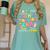 In My Maestra Era Spanish Bilingual Teacher Back To School Women's Comfort Colors T-Shirt Chalky Mint