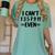 Math Teacher Can't Even Appreciation Science Day Women's Comfort Colors T-Shirt Chalky Mint Math Teacher Can't Even Appreciation Science Day Women's Comfort Colors T-Shirt Chalky Mint