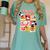 Mickey Mouse Teacher Life Women's Comfort Colors T-Shirt Chalky Mint Mickey Mouse Teacher Life Women's Comfort Colors T-Shirt Chalky Mint