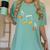 Music Note Pumpkin Fall Music Teacher Halloween Costume Women's Comfort Colors T-Shirt Chalky Mint