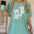 Music Teacher Music Math Language History Reading Science Women's Comfort Colors T-Shirt Chalky Mint