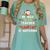 Be Nice To The Teacher Santa Is Watching Christmas Women's Comfort Colors T-Shirt Chalky Mint Be Nice To The Teacher Santa Is Watching Christmas Women's Comfort Colors T-Shirt Chalky Mint
