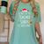 Be Nice Teacher Santa Watching Xmas School Students For Men Women Women's Comfort Colors T-Shirt Chalky Mint