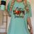 One Dope Teacher Women's Comfort Colors T-Shirt Chalky Mint One Dope Teacher Women's Comfort Colors T-Shirt Chalky Mint