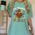 One Thankful PE Teacher Turkey Thanksgiving -Adults & Kids Classic Fit Polyester 100 Short Sleeve Women's Comfort Colors T-Shirt Chalky Mint One Thankful PE Teacher Turkey Thanksgiving -Adults & Kids Classic Fit Polyester 100 Short Sleeve Women's Comfort Colors T-Shirt Chalky Mint