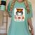 One Thankful Teacher's Aide Messy Bun Thanksgiving Fall Women's Comfort Colors T-Shirt Chalky Mint One Thankful Teacher's Aide Messy Bun Thanksgiving Fall Women's Comfort Colors T-Shirt Chalky Mint