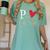 P Is For Preschool Teacher Student Back To School Women's Comfort Colors T-Shirt Chalky Mint
