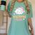 Pajama Day School Spirit Week Fun Cloud Teacher Women's Comfort Colors T-Shirt Chalky Mint