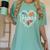 Para Heart Paraprofessional Teacher Paraeducator Women's Comfort Colors T-Shirt Chalky Mint Para Heart Paraprofessional Teacher Paraeducator Women's Comfort Colors T-Shirt Chalky Mint