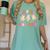 Pas De BOO-Rée Ballet Ghost Dancer Dance Teacher Halloween Women's Comfort Colors T-Shirt Chalky Mint