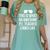 PE Teacher Sunglasses What Awesome Looks Like Women's Comfort Colors T-Shirt Chalky Mint