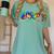 Peace Love Physical Education Tie Dye Sports PE Teacher Women's Comfort Colors T-Shirt Chalky Mint