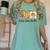 Peace Love Visuals Sped Teacher Pumpkin Skeleton Halloween Women's Comfort Colors T-Shirt Chalky Mint Peace Love Visuals Sped Teacher Pumpkin Skeleton Halloween Women's Comfort Colors T-Shirt Chalky Mint