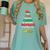 Physics Teacher Christmas Elf Christmas Cheer Women's Comfort Colors T-Shirt Chalky Mint