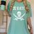 Pi Day Pi Rate Pirate For Teachers Women's Comfort Colors T-Shirt Chalky Mint