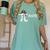 Pirate Pi Math Pie Halloween Costume Teacher Men Women Women's Comfort Colors T-Shirt Chalky Mint Pirate Pi Math Pie Halloween Costume Teacher Men Women Women's Comfort Colors T-Shirt Chalky Mint