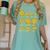 Pizza Salami Cheese Quick Math Fractions Math Teachers For Men Women Girls Kids Women's Comfort Colors T-Shirt Chalky Mint