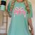 Preppy Pre k Back To School Pre-k Teachers Girls Cute Bow Women's Comfort Colors T-Shirt Chalky Mint
