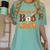 Preschool Boo Crew Halloween Teachers Students Costume Women's Comfort Colors T-Shirt Chalky Mint