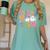 Preschool Boo Crew Preschool Teacher Student Halloween Women's Comfort Colors T-Shirt Chalky Mint