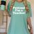 Pretend I'm A Teacher Lazy Easy Halloween Costume Women's Comfort Colors T-Shirt Chalky Mint Pretend I'm A Teacher Lazy Easy Halloween Costume Women's Comfort Colors T-Shirt Chalky Mint