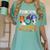 Principal Boo Crew Teacher Student Halloween Costume For Men Women Kids Women's Comfort Colors T-Shirt Chalky Mint Principal Boo Crew Teacher Student Halloween Costume For Men Women Kids Women's Comfort Colors T-Shirt Chalky Mint