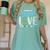 I Promise To Teach Love Hanukkah Chanukah Jewish Teacher Women's Comfort Colors T-Shirt Chalky Mint