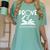 Prove It Text Evidences Reading Teacher First Day Of School Women's Comfort Colors T-Shirt Chalky Mint
