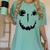 Pumpkin Artist Halloween Art Teacher Women's Comfort Colors T-Shirt Chalky Mint