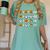 Pumpkin Ghost Equation Math Teacher Halloween Costume Women's Comfort Colors T-Shirt Chalky Mint Pumpkin Ghost Equation Math Teacher Halloween Costume Women's Comfort Colors T-Shirt Chalky Mint