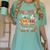 Pumpkin Spice Makes Teacher Nice Retro Fall Spooky Season Women's Comfort Colors T-Shirt Chalky Mint Pumpkin Spice Makes Teacher Nice Retro Fall Spooky Season Women's Comfort Colors T-Shirt Chalky Mint