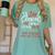 Punctuation Saves Lives I English Grammar Teacher Women's Comfort Colors T-Shirt Chalky Mint