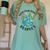 Reduce Reuse Recycle Respect Earth Day Teacher Girl Women Women's Comfort Colors T-Shirt Chalky Mint