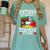 Retired But Forever a Teacher At Heart Teacher Retirement Women's Comfort Colors T-Shirt Chalky Mint