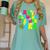 Retro Groovy In My Glowing Teacher Era Happy Teacher's Day Women's Comfort Colors T-Shirt Chalky Mint Retro Groovy In My Glowing Teacher Era Happy Teacher's Day Women's Comfort Colors T-Shirt Chalky Mint
