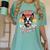Retro Life Is Better With Boston Terrier Mom Dog Lover Women's Comfort Colors T-Shirt Chalky Mint