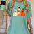 Retro Pencil Ghost Boo Spooky Teacher Halloween Costume Women's Comfort Colors T-Shirt Chalky Mint Retro Pencil Ghost Boo Spooky Teacher Halloween Costume Women's Comfort Colors T-Shirt Chalky Mint