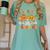 Retro Pumpkin Fall In Love With Learning Autumn Teacher Women's Comfort Colors T-Shirt Chalky Mint