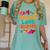 Retro Teach Love Inspire Back To School Teachers Women's Comfort Colors T-Shirt Chalky Mint Retro Teach Love Inspire Back To School Teachers Women's Comfort Colors T-Shirt Chalky Mint