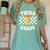 Retro Third Grade Teacher Lightning Bolt Pencil Teacher Kids Women's Comfort Colors T-Shirt Chalky Mint Retro Third Grade Teacher Lightning Bolt Pencil Teacher Kids Women's Comfort Colors T-Shirt Chalky Mint