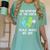 Rotation Of The Earth Makes My Day Science Teacher Earth Day Women's Comfort Colors T-Shirt Chalky Mint