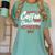 Running On Coffee And Christmas Cheer Lover Teacher For Men Women Kids Women's Comfort Colors T-Shirt Chalky Mint