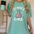 Science Girl Chemistry Biology Student Teacher Women's Comfort Colors T-Shirt Chalky Mint