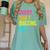 Sorry Can't Quilting Bye Teacher Student Quilting Women's Comfort Colors T-Shirt Chalky Mint