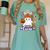 Spooky Para Crew Ghost Halloween Paraprofessional Teacher Women's Comfort Colors T-Shirt Chalky Mint Spooky Para Crew Ghost Halloween Paraprofessional Teacher Women's Comfort Colors T-Shirt Chalky Mint