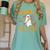 Spooky Science Teacher Ghost Halloween School Women Women's Comfort Colors T-Shirt Chalky Mint