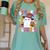 Spooky Teacher Ghost Pencil Teach Halloween Teacher Women's Comfort Colors T-Shirt Chalky Mint Spooky Teacher Ghost Pencil Teach Halloween Teacher Women's Comfort Colors T-Shirt Chalky Mint