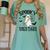 Spooky Toddler Teacher Halloween School Women's Comfort Colors T-Shirt Chalky Mint